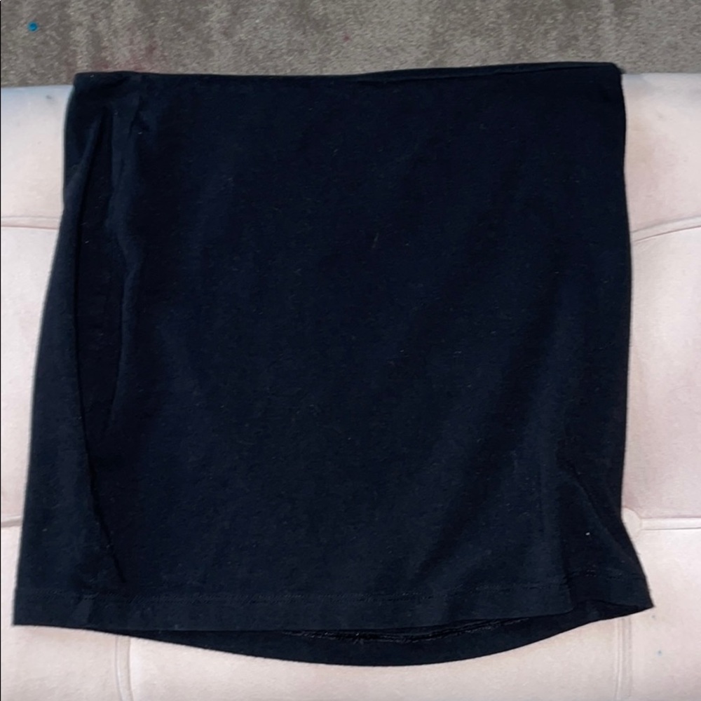 black tube top